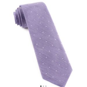 Bulletin Dot Lavender Tie (Modern)